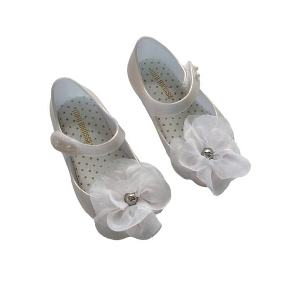Mini Melissa Ultragirl Birthday BB Flats Size 6 - Picture 1 of 6